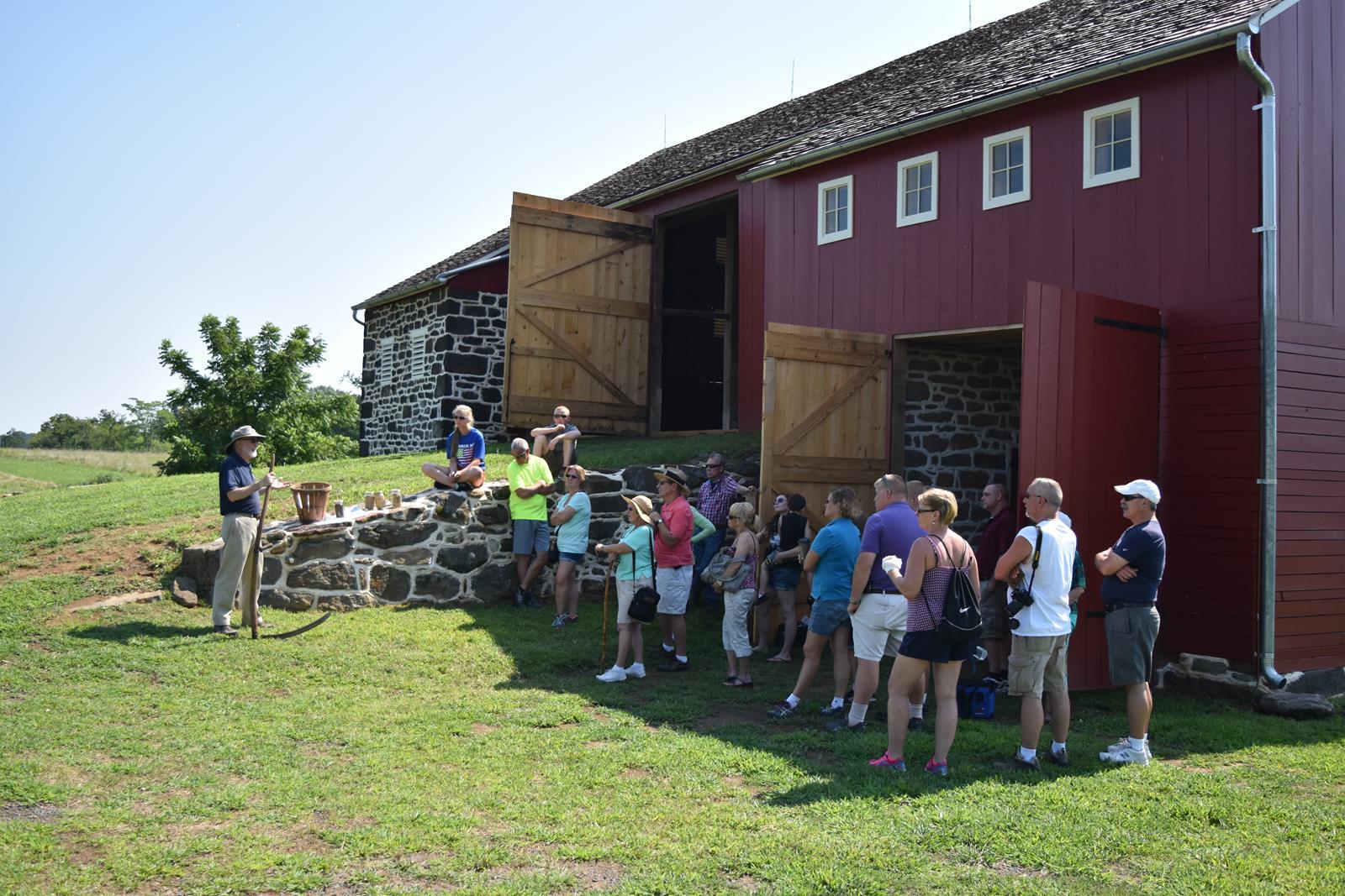 George Spangler Farm & Field Hospital Tour