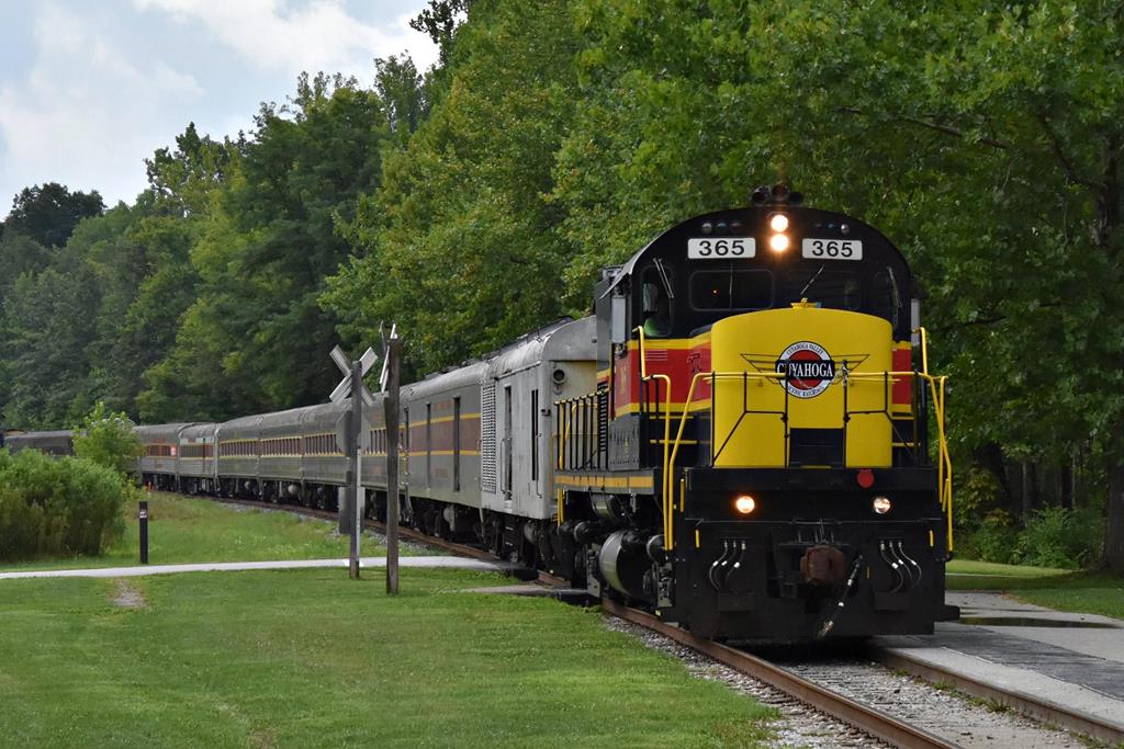 Cuyahoga Valley Scenic Railroad Ohio train rides