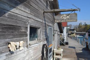 Carlson’s Fisheries still offers fresh fish on the dock in Leland’s Fishtown