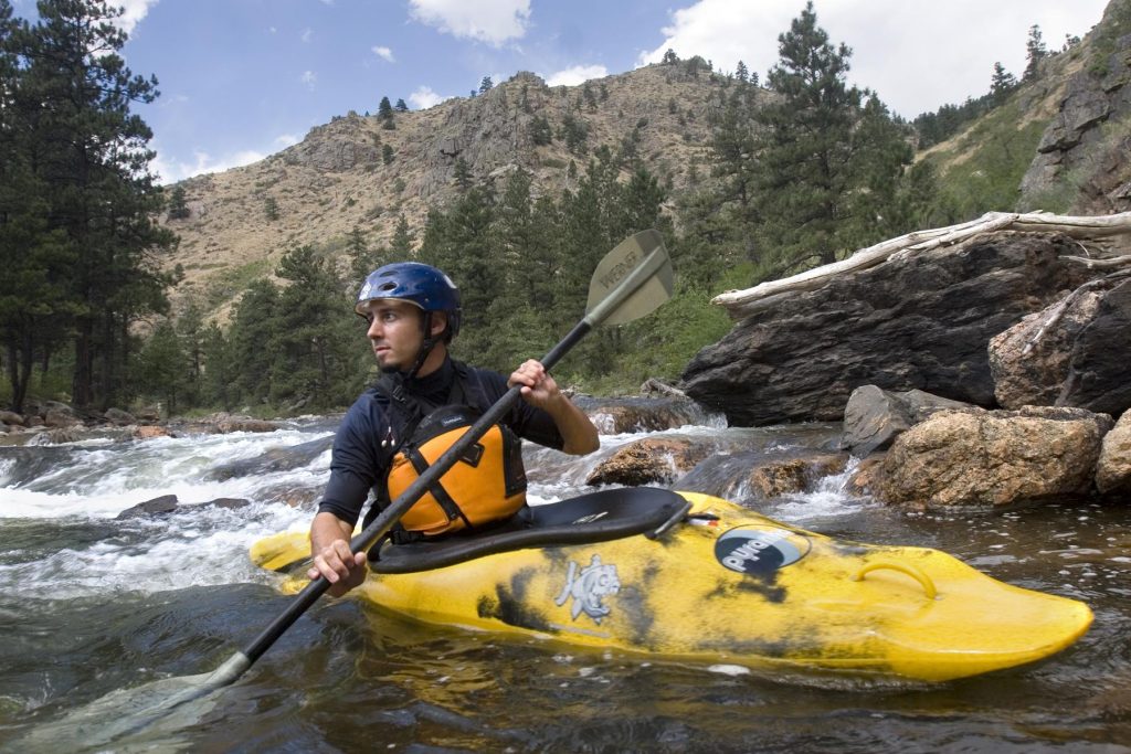 Kayaking the Cache la Poudre River near Fort Collins - Urban Adventures