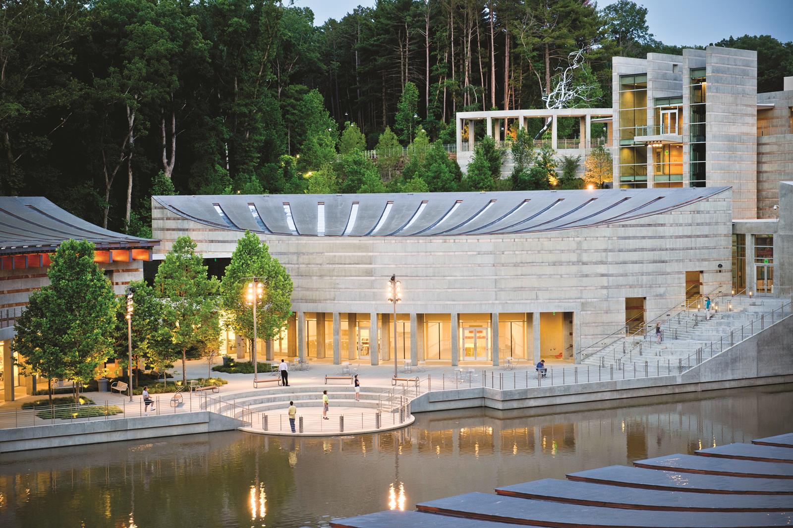 Crystal Bridges Museum of American Art in Arkansas