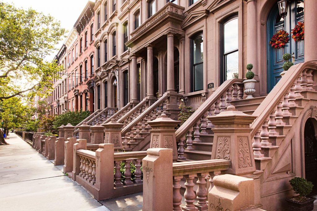 Hoboken Brownstones Hudson Street