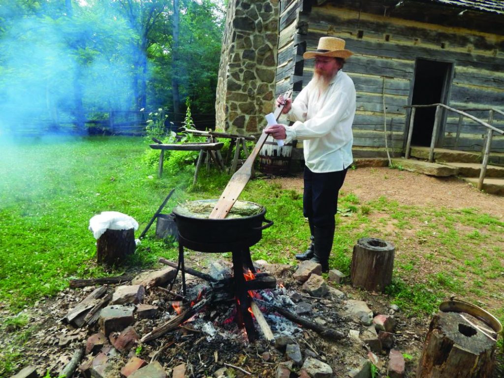 The Lincoln Boyhood Home National Memorial Living History Farm celebrates one of the most famous people from Indiana