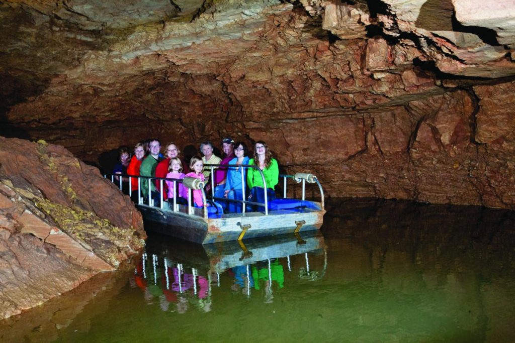 The Indiana Caverns are a must see for any adventurous itinerary