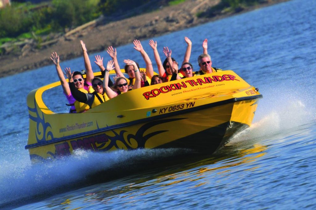 Rockin’ Thunder is a thrilling on the water experience