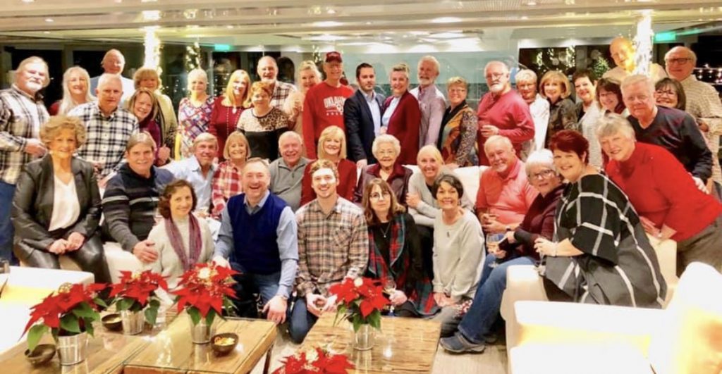 Group Christmas Cruise on the Daube