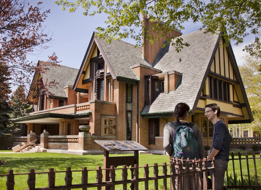 Explore the Frank Lloyd Wright houses of Illinois