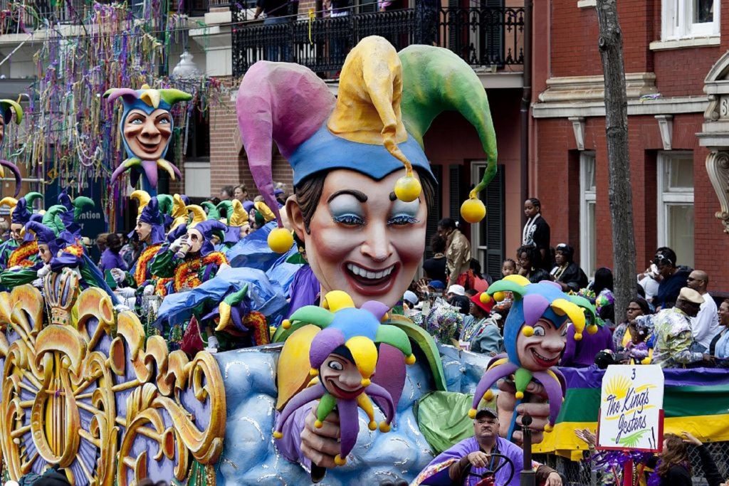 Mardi Gras holiday travel