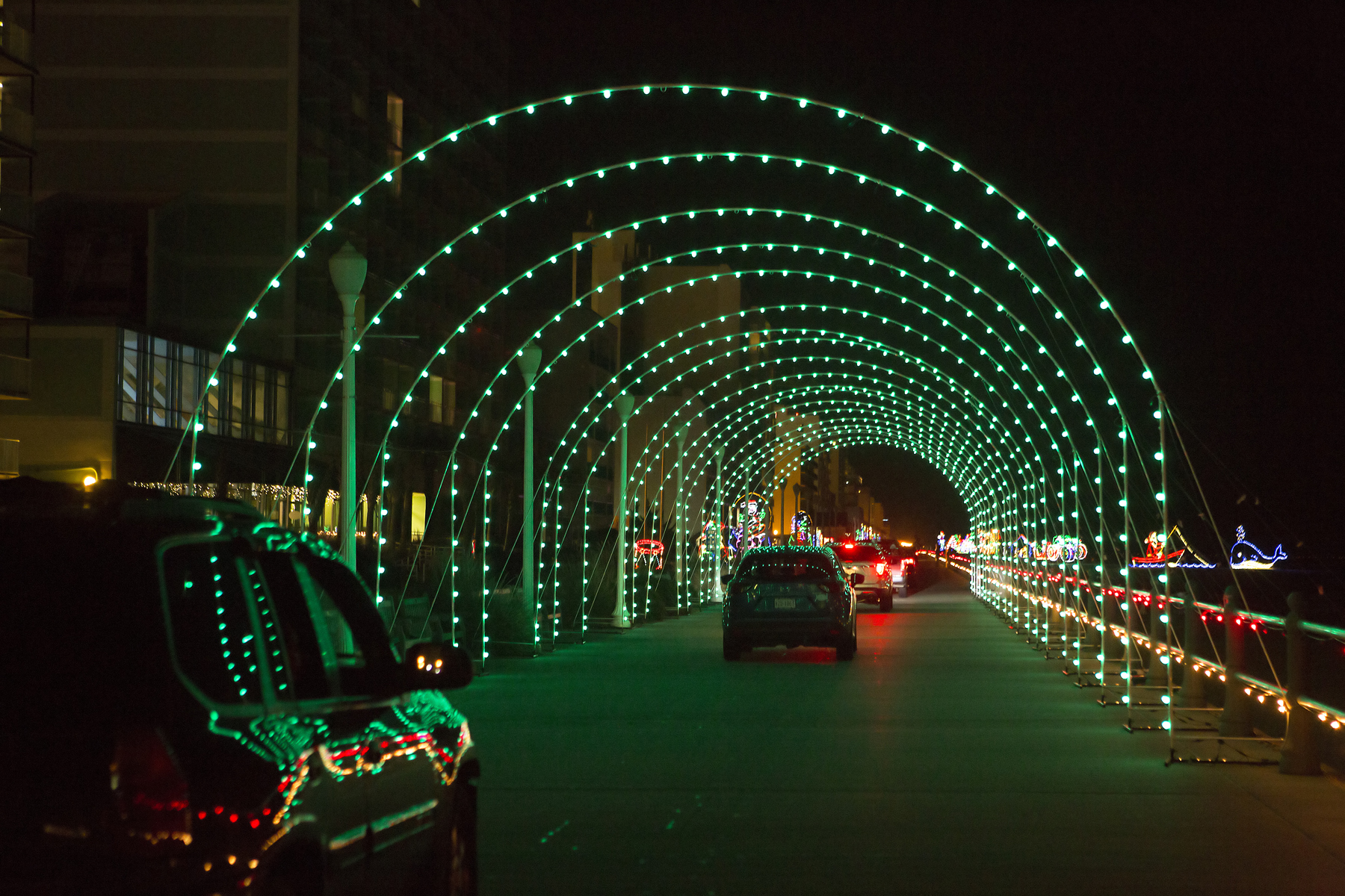 Holiday Lights Merry Mile in Virginia Beach