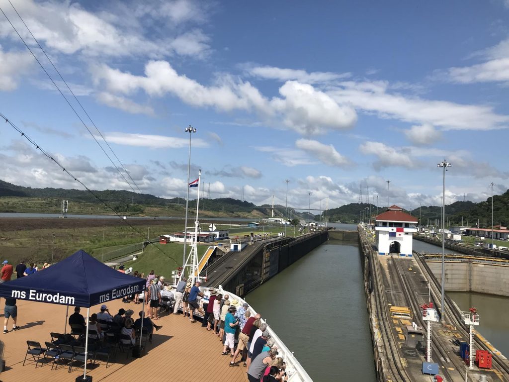 Panama Canal cruise on the Eurodam