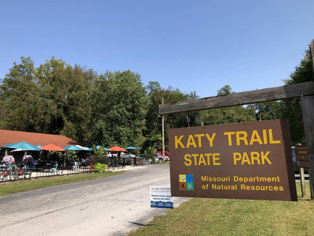 Katy Trail State Park in Rocheport