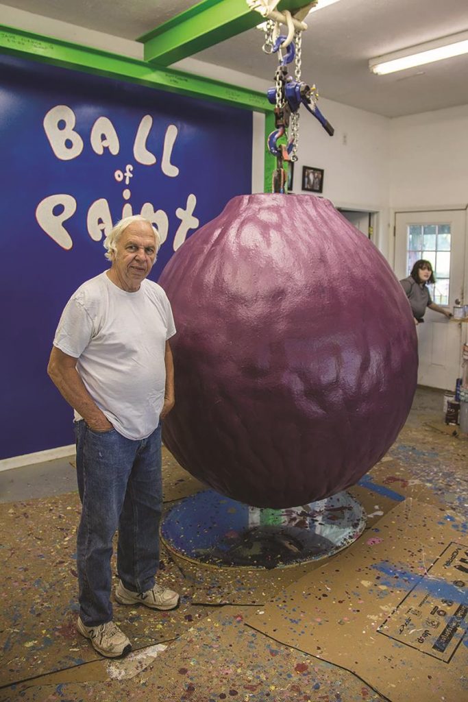 The World's Largest Ball of Paint is one of the more random and quirky Indiana roadside attractions