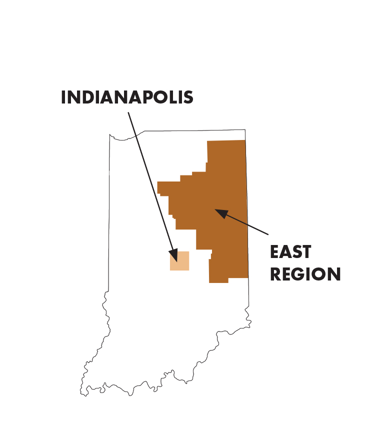 east indiana itinerary