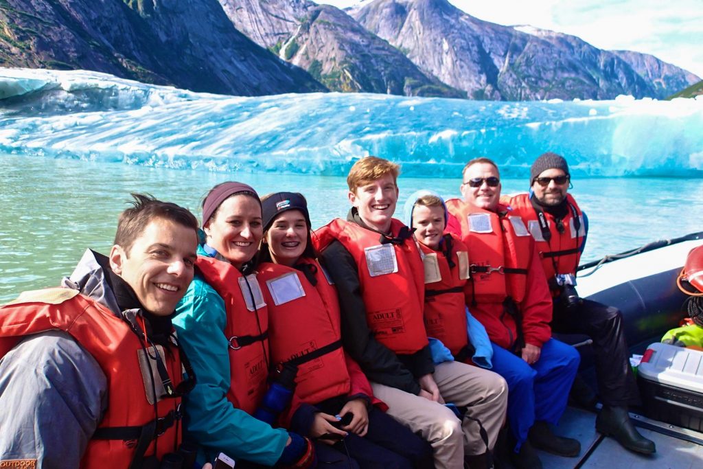 Family Cruising Alaska Family On Cruise Skiff Photo Credit UnCruise Adventures