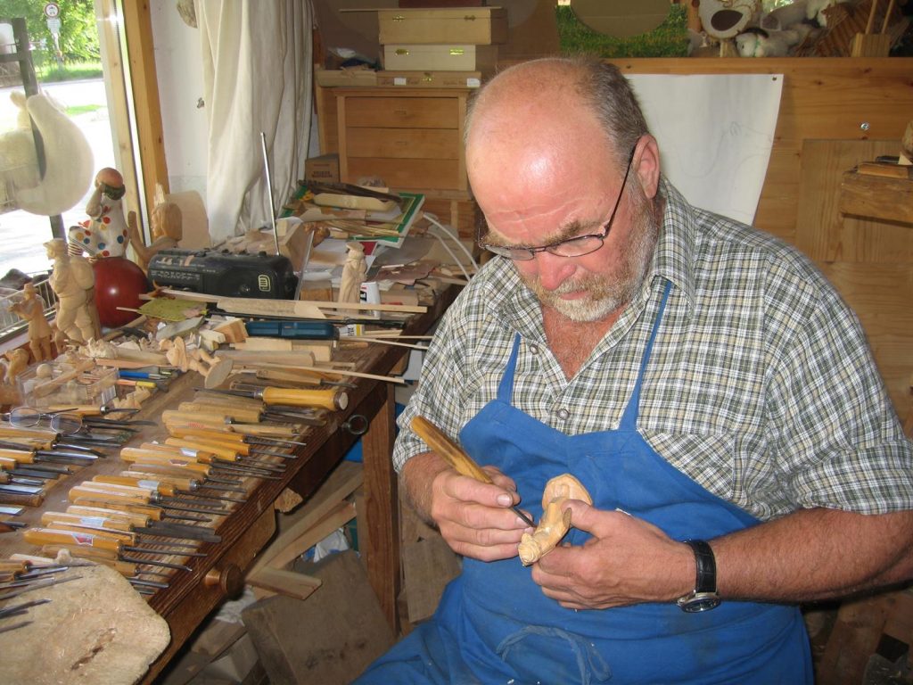Pilatushaus craftsman in the tiny village of Oberammergau