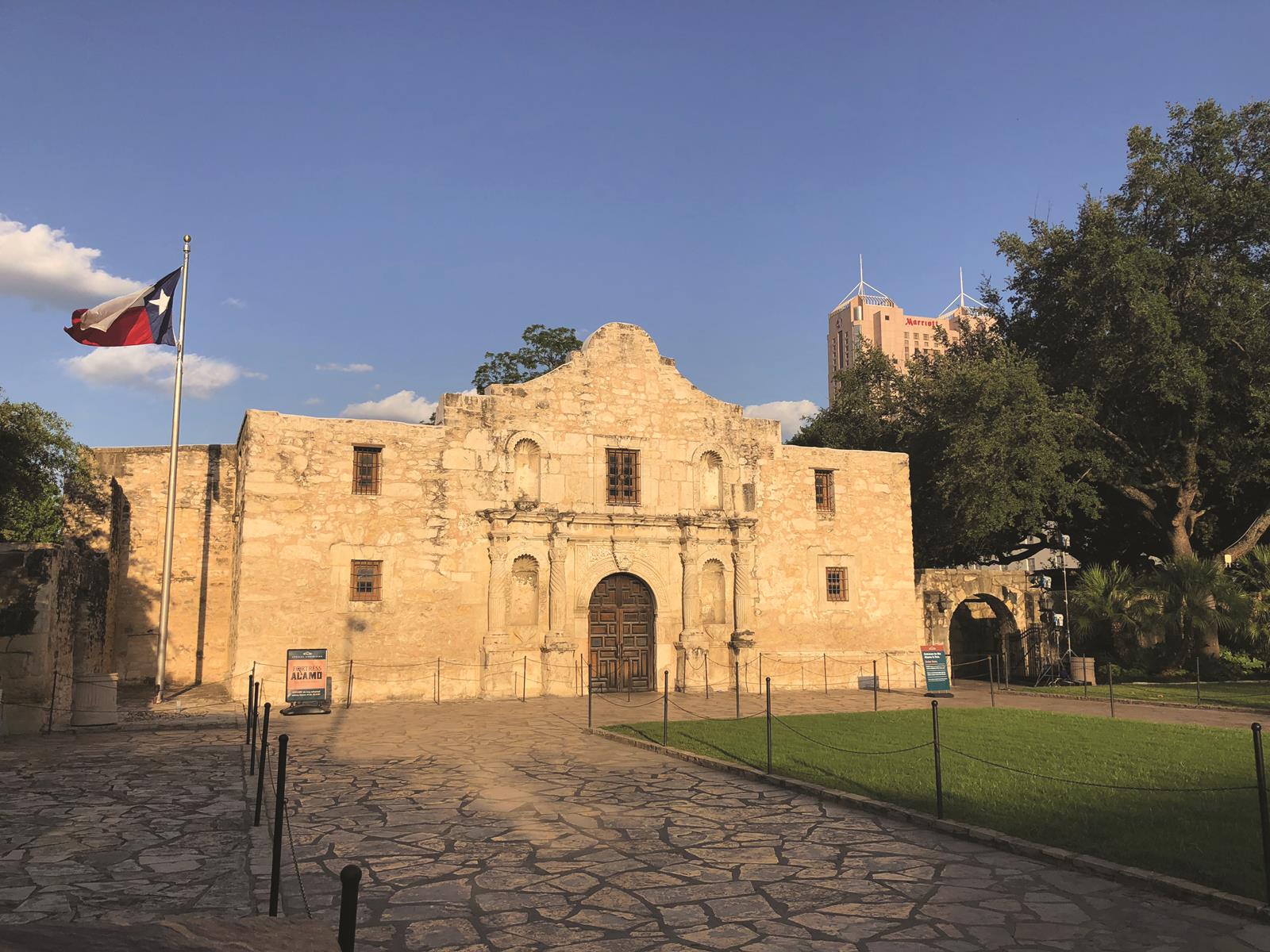 The Alamo in San Antonio has played a significant role in Texas films.