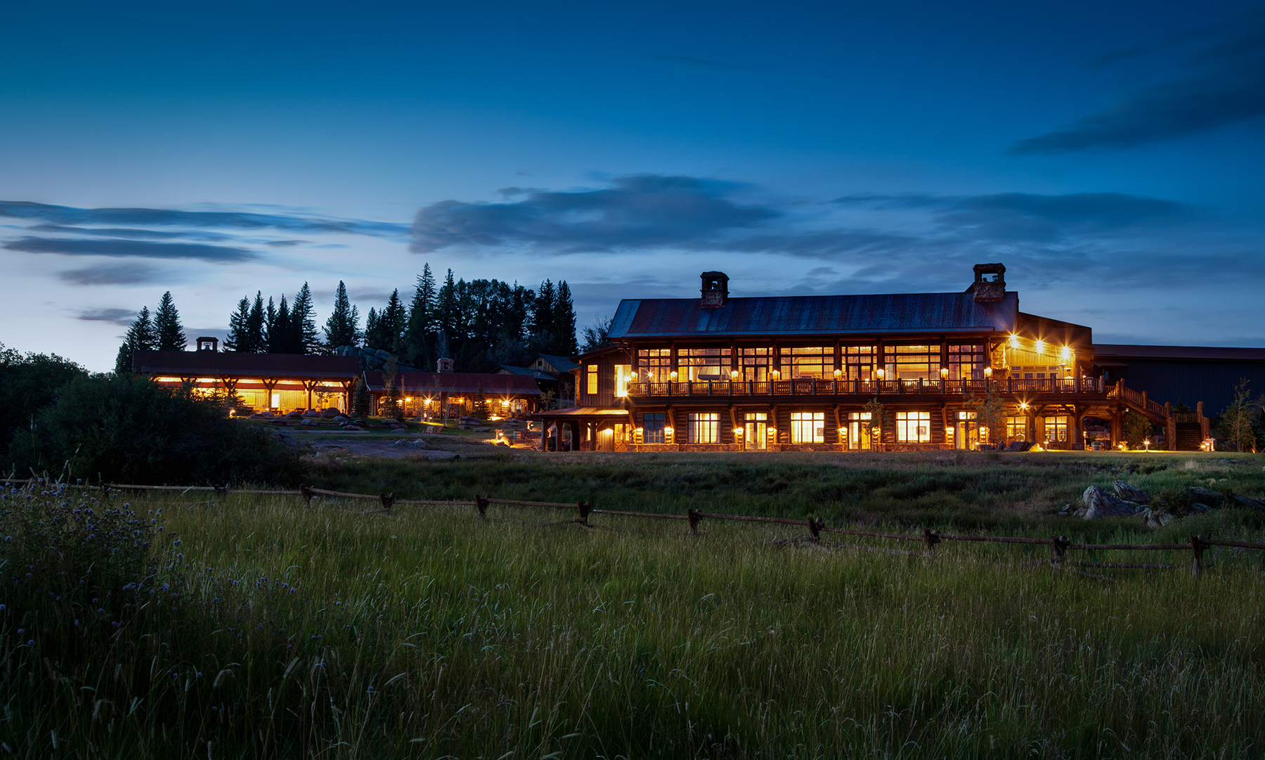 Trailhead Lodge photo credit Brush Creek Luxury Ranch Collection