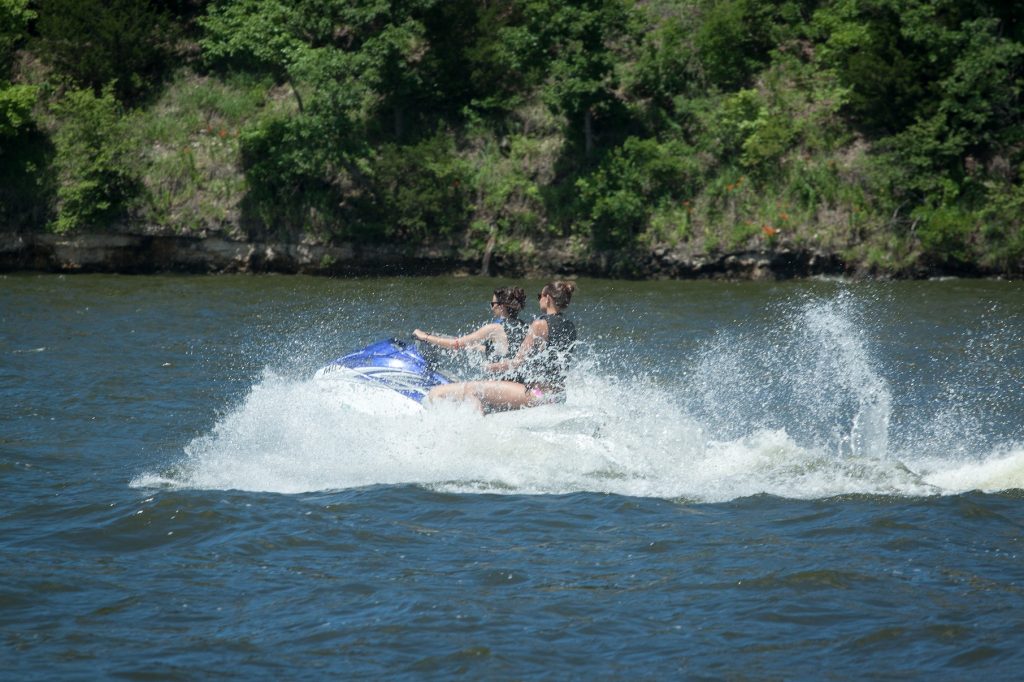 Water sports are a hit attraction at Lake of the Ozarks