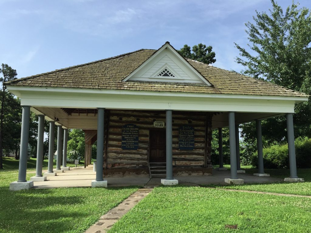 Lutheran Heritage Center & Museum- Concordia Log Cabin College in Altenburg outside of Perryville