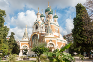 Russian Orthodox cathedral in France