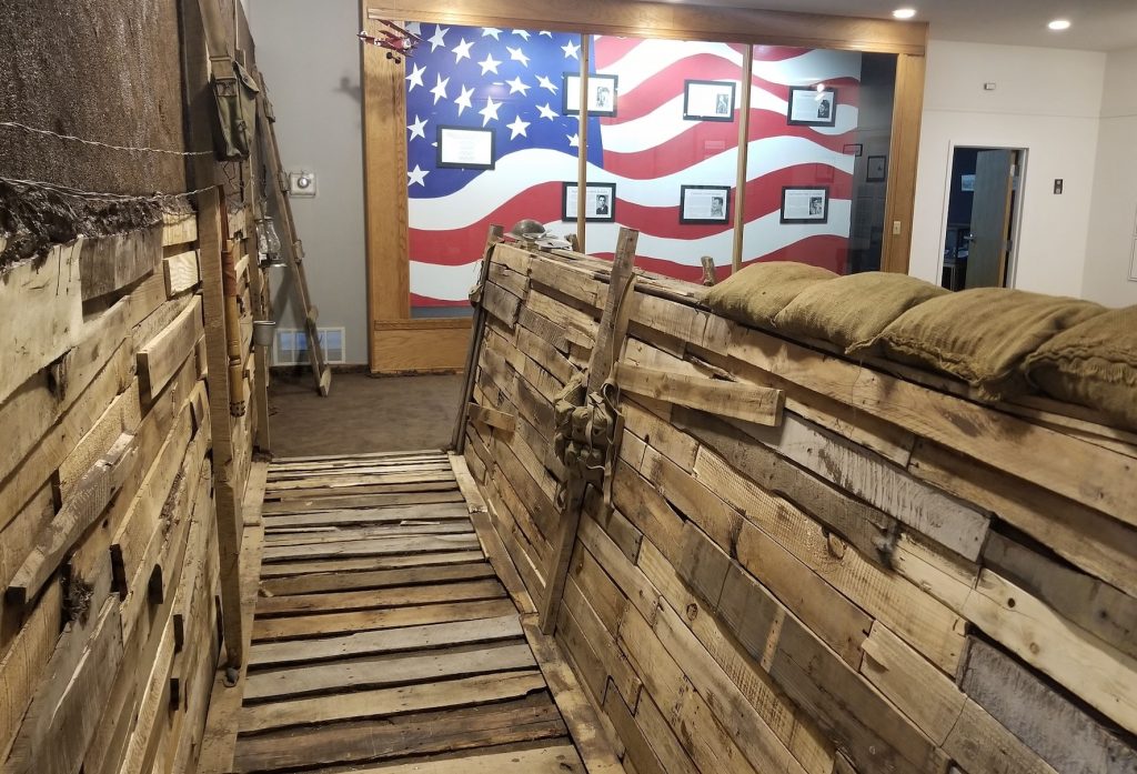 WWI Room Entrance at Stars and Stripes Museum