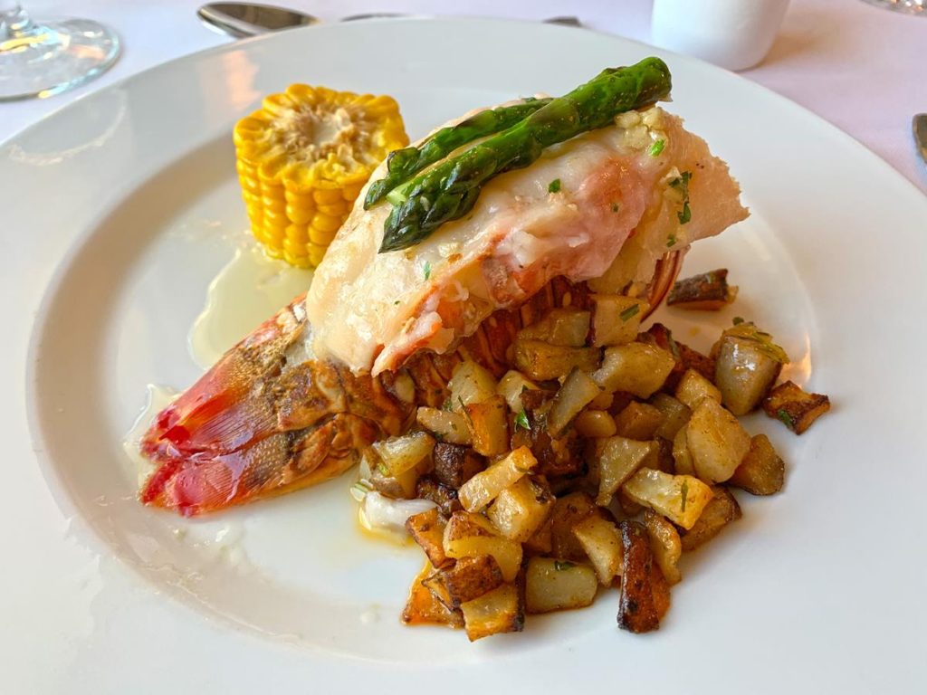 Fresh lobster is available nightly on American Queen Voyages™ vessels.