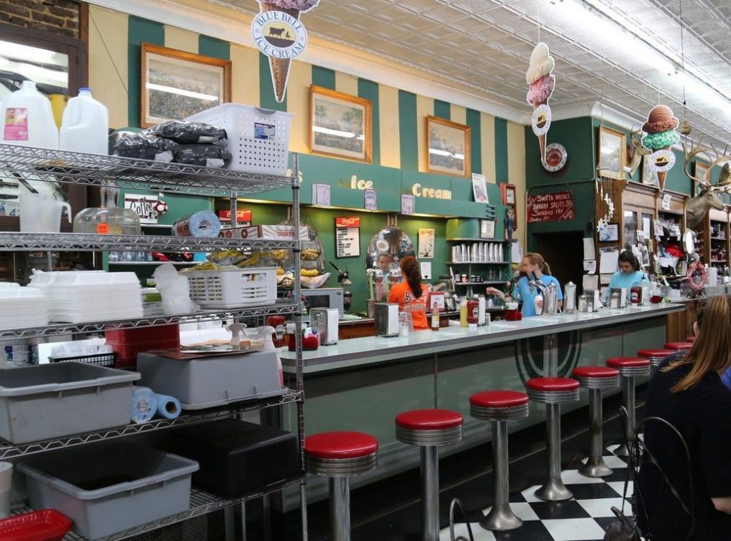 Borroums Drug Store is an old fashioned place to enjoy a tasty beverage.