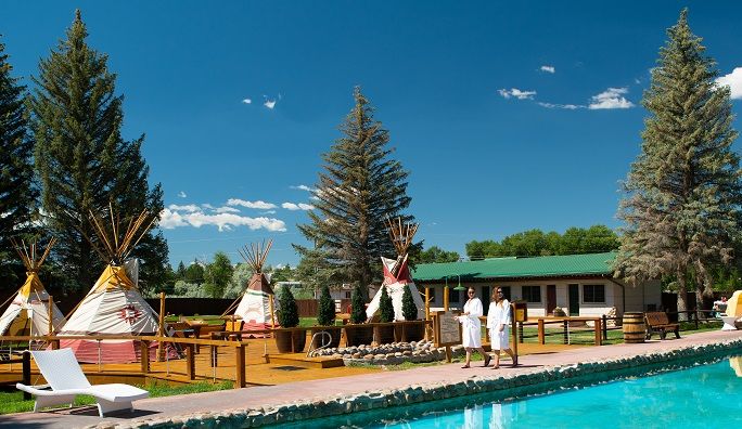 Relax and enjoy your time at the Saratoga Hot Springs