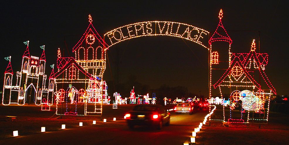 The drive-through East Peoria Festival of Lights, for example, is a 38-year tradition that welcomes buses as well as cars.