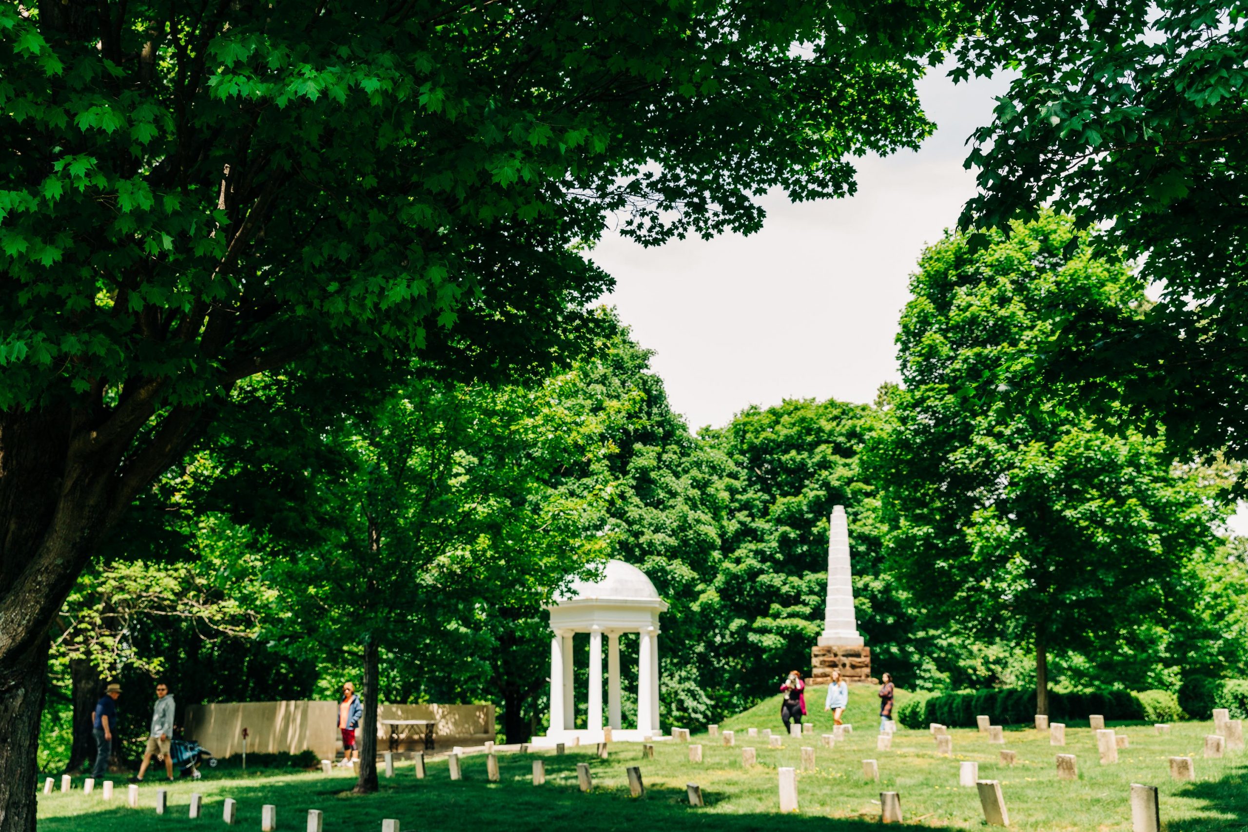 Old City Cemetery and Arboretum is a Virginia Historic Landmark on the National Register of Historic places.