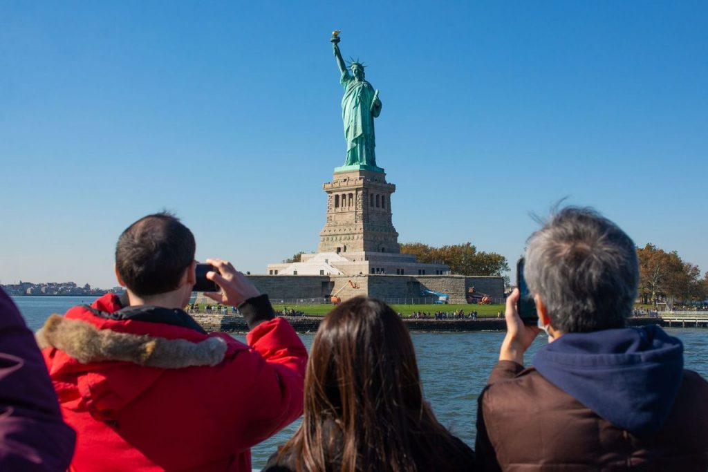 While the Statue of Liberty is the star of Liberty Island, you’ll also want to stop by the island’s Museum, which tells the story of the statue’s journey to America and houses the original torch.