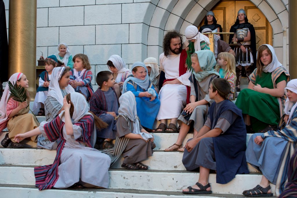 The Great Passion Play, telling the story of Jesus Christ’s last days on earth, is performed on a massive outdoor stage in Eureka Springs from May through October. (Photo credit: Arkansas Tourism)