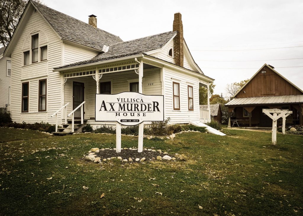 This house was the site of the 1912 brutal murder of eight people. Photo by Laura Bernhardt