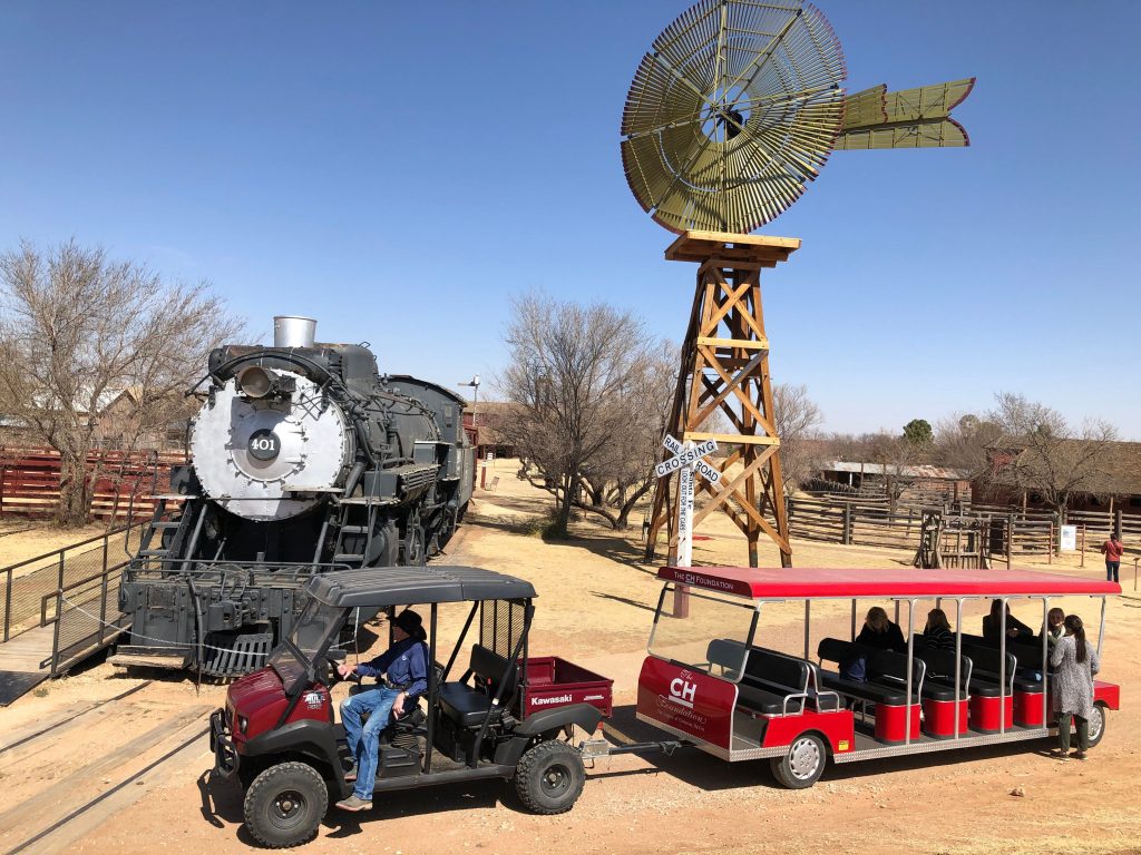 The National Ranching Heritage Center, one of Lubbock’s prime attractions, offers trolley tours. (Randy Mink Photo)