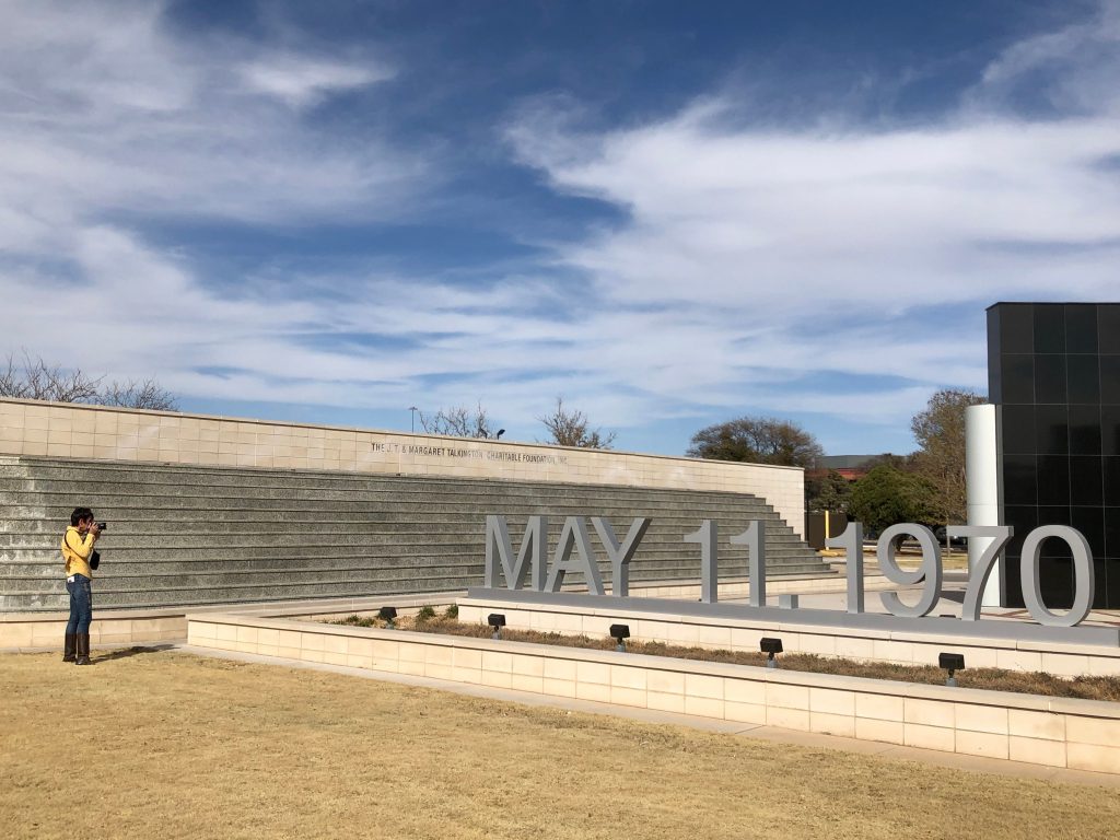 Lubbock Tornado Gateway Memorial Park recalls a tragic event. (Randy Mink Photo)