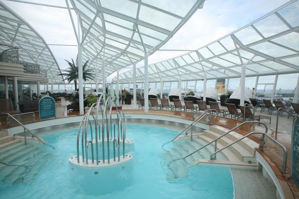 The adults-only Solarium. (Photo credit: Royal Caribbean)