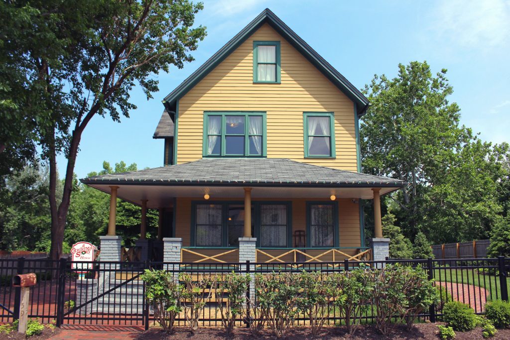 Fans of A Christmas Story enjoy touring the house that served as the home of Ralphie Parker and his family.