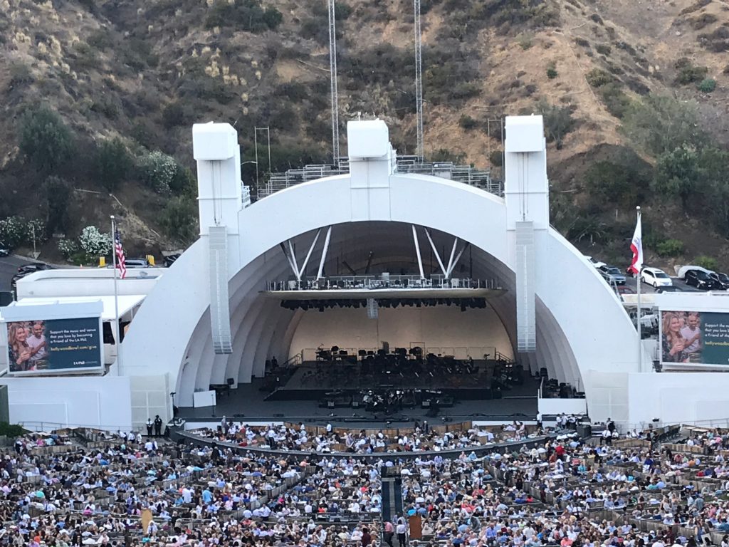 The Hollywood Bowl in Los Angeles has hosted some incredible musicians over the years. Photo credit: Chris Long