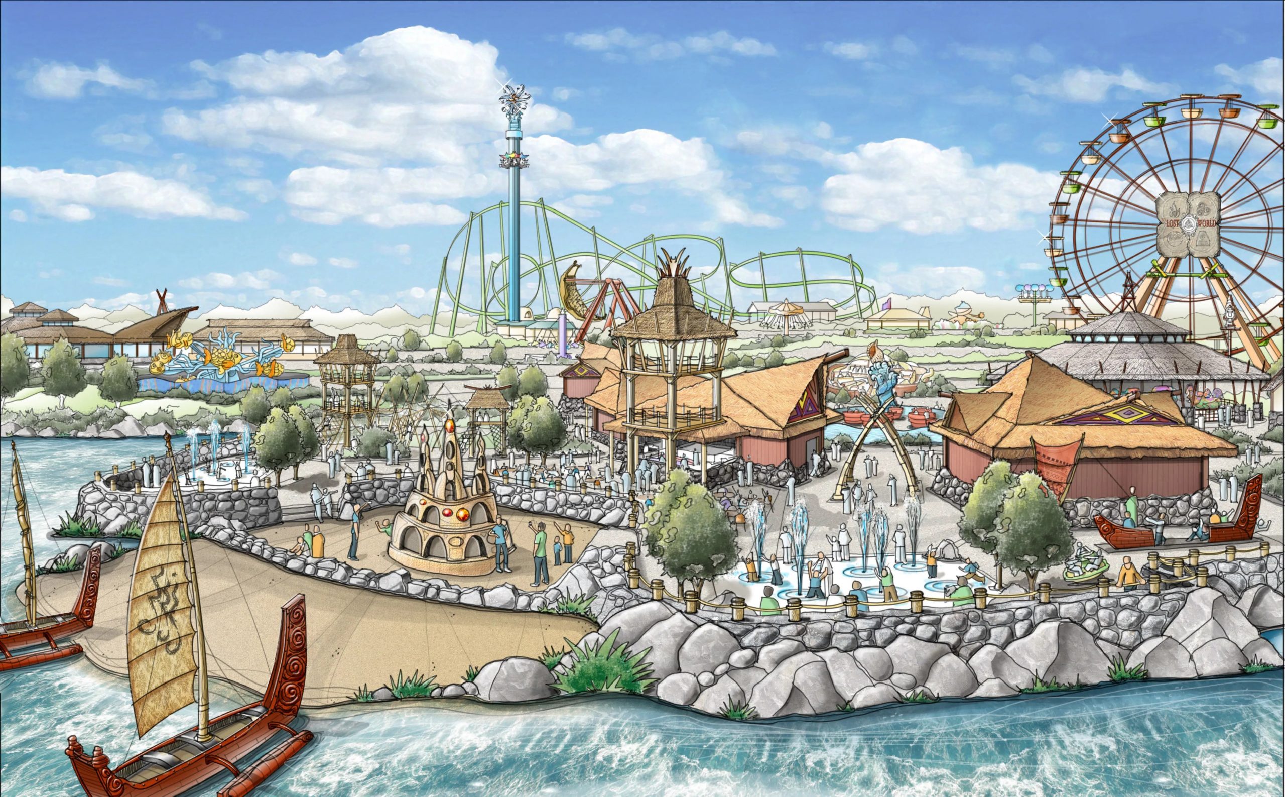 Lost Island Theme Park scaled