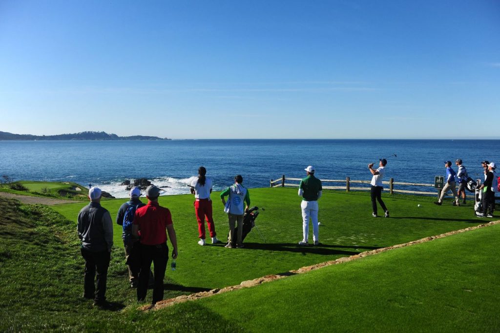 Pebble Beach Golf Course is one of the most popular courses in the world. Credit: Steven L. Shepard