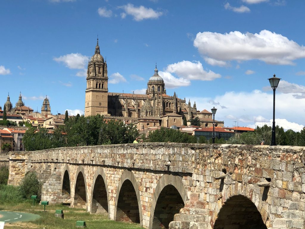 The best views of Salamanca’s Old World skyline are from the banks of the River Tormes and its Roman bridge. (Randy Mink Photo)