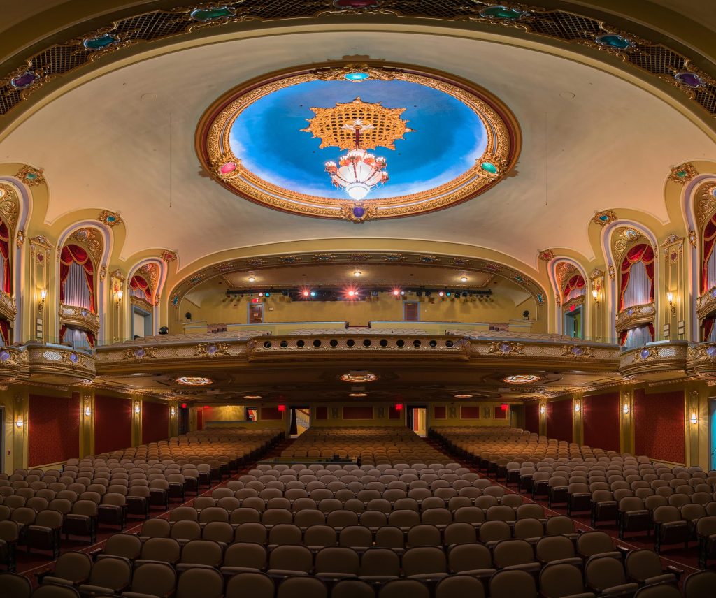 The Missouri Theatre in Columbia is a quaint venue, sitting 1,200 guests for various types of events.