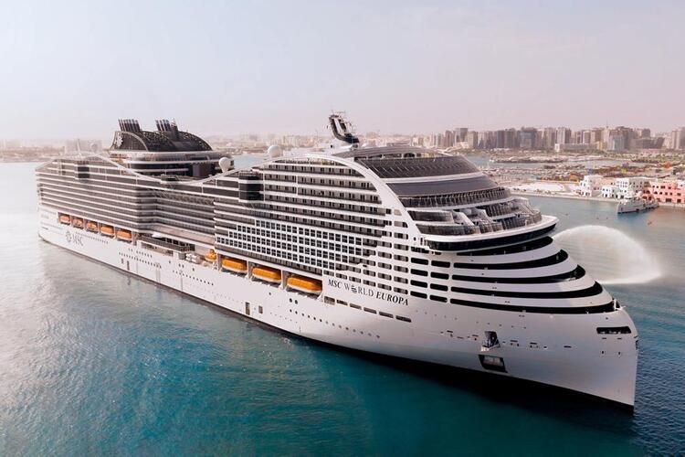 MSC World Europa Cruise Ship Makes Debut in Qatar