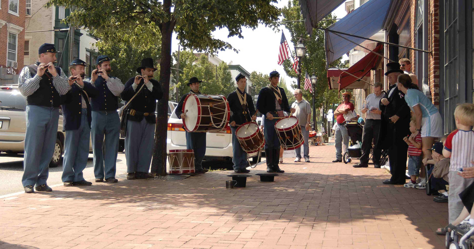 Band on the Gettysburg Square