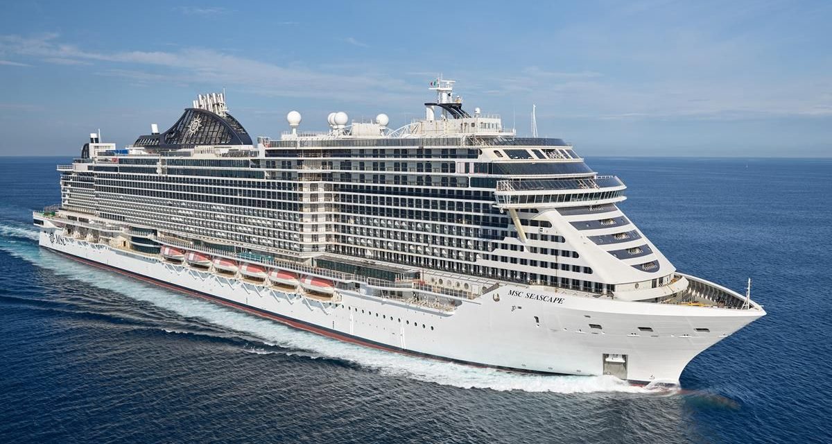 MSC’s New Cruise Ship Makes Debut in New York City