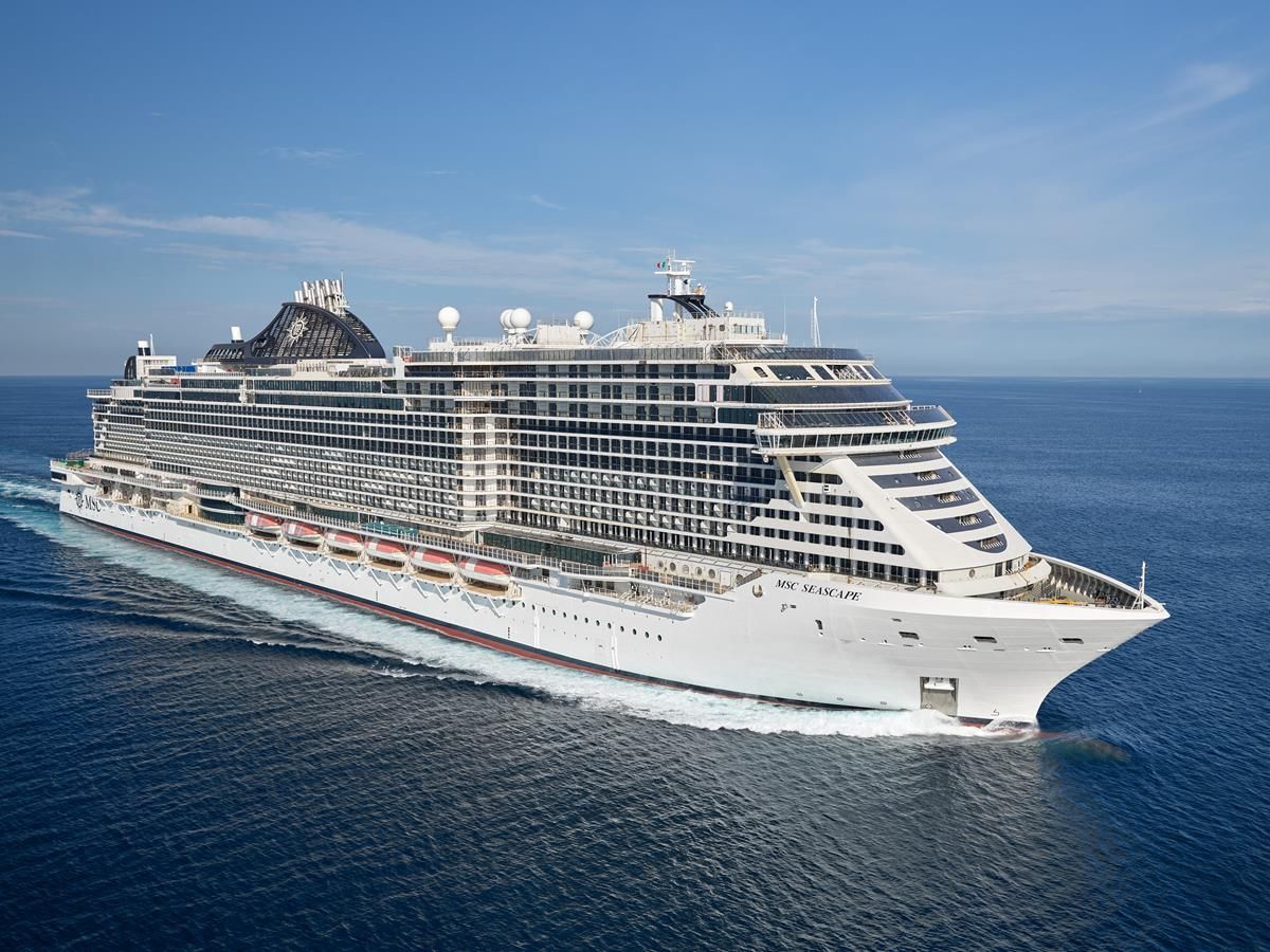 MSC s New Cruise Ship Makes Debut In New York City