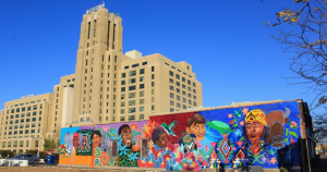 Midtown mural in Minneapolis. Photo by Paola Carlson-Sanchez courtesy of Meet Minneapolis