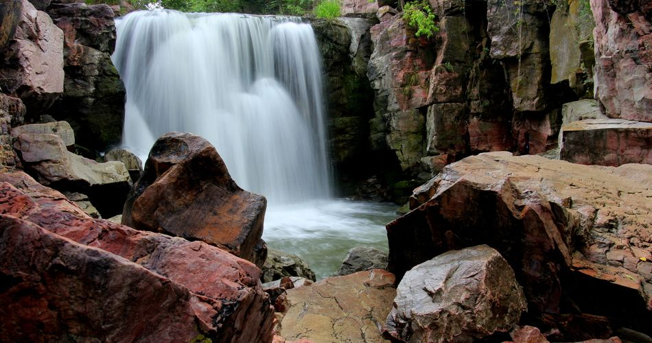 Winnewissa Falls at Pipestone National Monument