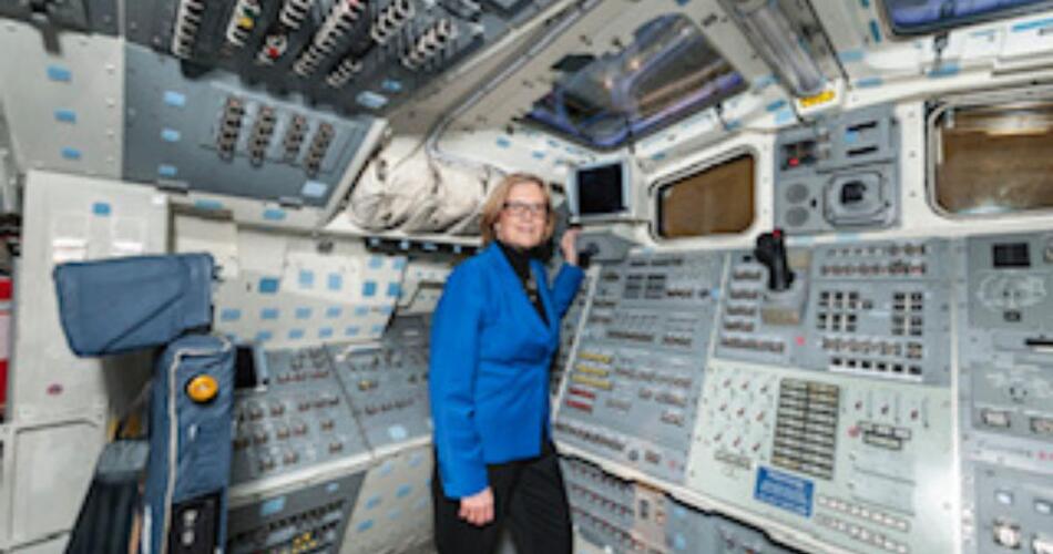 Dr. Kathryn Sullivan, a pioneer in space exploration, is godmother of the Scenic Eclipse II.