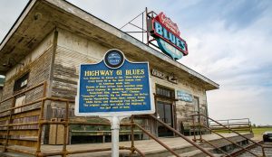 Tunica gateway to the blues museum along highway 61